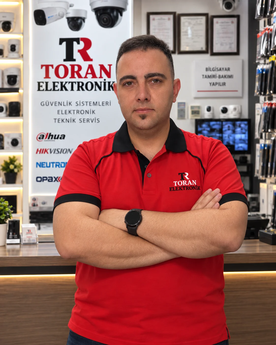 Toran Elektronik işletme sahibi Sefa Yirmibeş